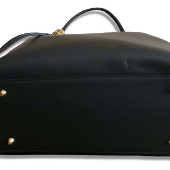 INZI LARGE TOTE BLACK HANDBAG - Picture 7 of 9